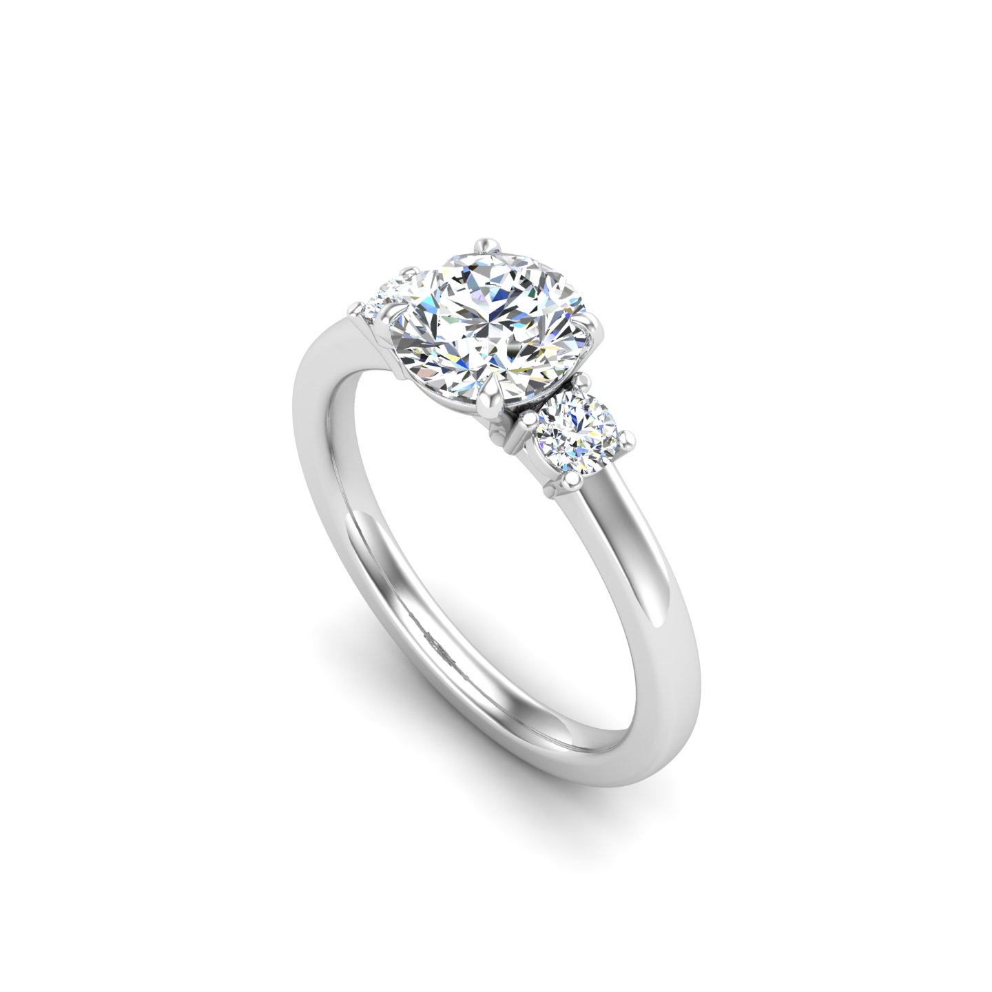 Oaklee 3 Stone Ring